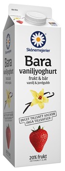Bara Vaniljyoghurt Jordgubb
